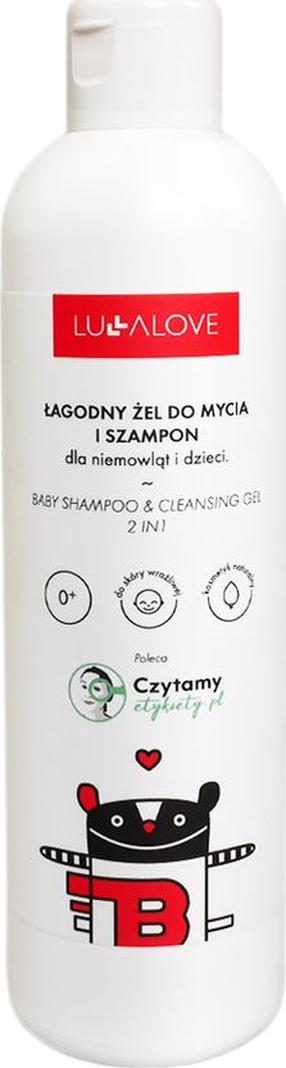 Dušigeel ja šampoon Lullalove 2in1, 280 ml
