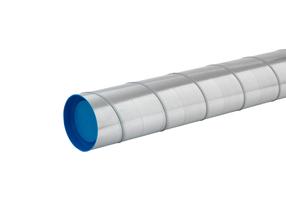 Ventilatsioonikanal Lindab, tsingitud teras, 2 m x 125 mm