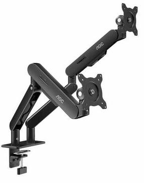 Stalinis dviejų monitorių laikiklis AOC, 17-34", 9 kg