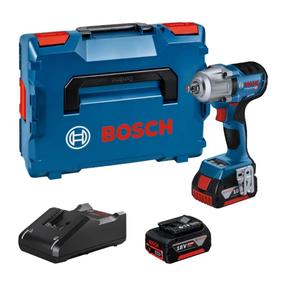 Akumuliatorinis smūginis veržliasukis Bosch GDS 18V-450 HC, 18 V, 5000 mAh