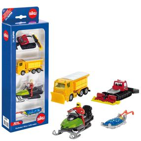 Набор игрушечных машин Siku Winter S6290, многоцветный