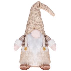 Kalėdinė dekoracija, "Nykštukas" Springos Gnome CA0322, 35 cm, ruda sp.