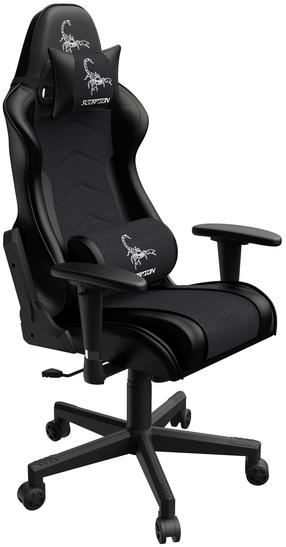 Žaidimų kėdė Gembird GC-Scorpion 06, 51 x 53 x 125 - 133 cm, juoda sp.