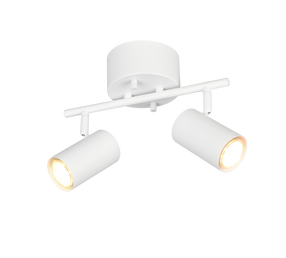 Lampa griesti PLS Marlina I802400201, GU10, 2 x 35 W, balta krās. / balta krās.