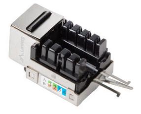 Гнезда Lanberg KSF5-1090, Cat 5e FTP RJ45 - LSA 90° Keystone Module