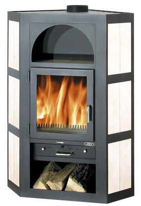 Cietā kurināmā krāsns Abx Lahti Ceramic, 8 kW