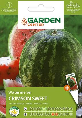 Sēklas Garden Center, arbūzi Crimson Sweet, 1 g