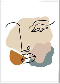 Foto paveikslas Face, 53 cm x 73 cm