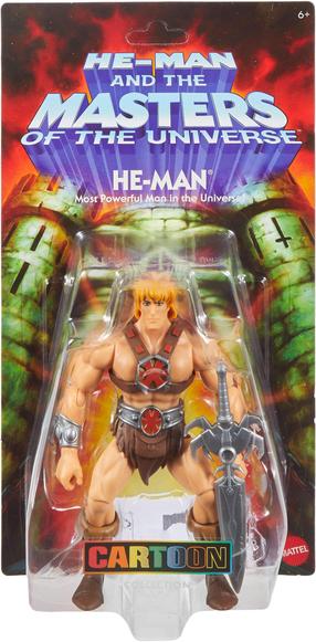 Žaislinė figūrėlė, su priedais Mattel Masters Of The Universe He-Man JHJ91, 14 cm, ruda sp.