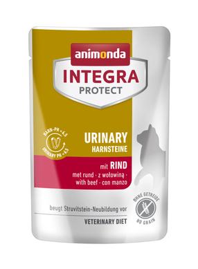 Šlapias kačių maistas Animonda Integra Protect Urinary, jautiena, 0.085 kg