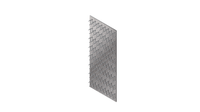 Kinnitusplaat Haushalt, 200 mm x 96 mm x 1.3 mm