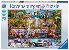Dėlionė Ravensburger Animals world 16652, 98 cm x 75 cm, 2000 vnt., įvairių spalvų