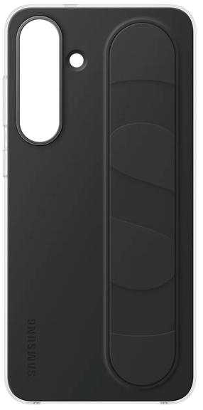 Telefona vāciņš Samsung Standing Grip Case Samsung Galaxy S25 FE, melns krās.