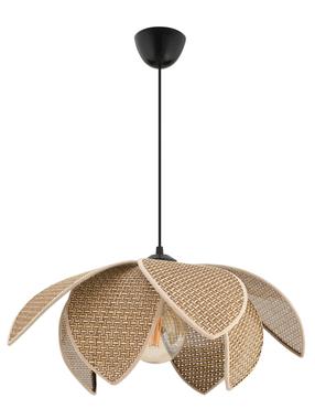 Lampa karināms Opviq Magnolia Hazeran 390FLH2922, E27, 1 x 40 W, bēša krās. / melna krās., 40 x 18 cm
