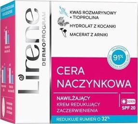 Päevakreem Lirene Capillary Skin Moisturizing, Reducing redness, 50 ml, SPF 20