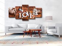 Reprodukcija Artgeist House Of Love N4239-DKXL, 225 cm x 112.5 cm