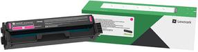 Тонер Lexmark C332HM0 Magenta, красный цв.