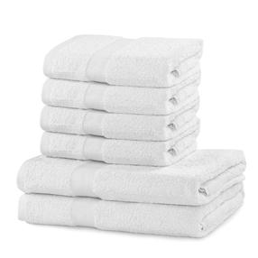  Vannirätikute komplekt Restilo Marina 15200, valge v., 140 cm x 70 cm, 6 tk