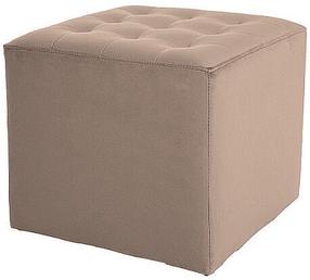 Pufas Modern Lori Velvet, smėlio sp., 39 cm x 39 cm x 34 cm
