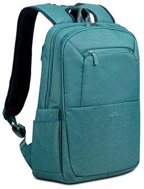 Portatīvā datora mugursoma Rivacase ECO 7760, zila krās., 15.6"