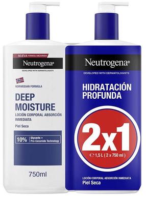 Лосьон для тела Neutrogena Deep Hydration, 2 шт.