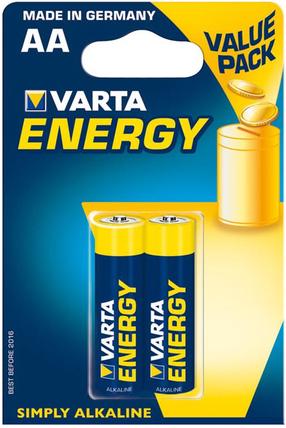 Baterijas Varta, AA
