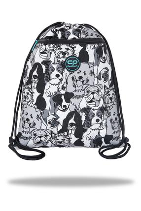 Apavu soma CoolPack Dogs Planet, melna krās./pelēka krās.