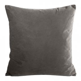 Dekoratīvs spilvena pārvalks Milo, tumši pelēka krās., 45 cm x 45 cm