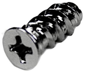 Jungtis StarTech FANSCREW, 12 x 6 mm, 50 vnt., sidabro sp.