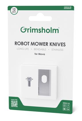 Peiliukai robotui Grimsholm Mova, 12 vnt.