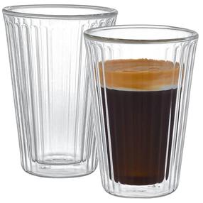 Dvigubo stiklo stiklinių rinkinys Zyle ZY1638SDG, skaidri sp., 0.38 l