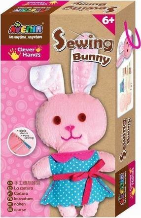 Набор для шитья Avenir Sewing Bunny CH1377, многоцветный