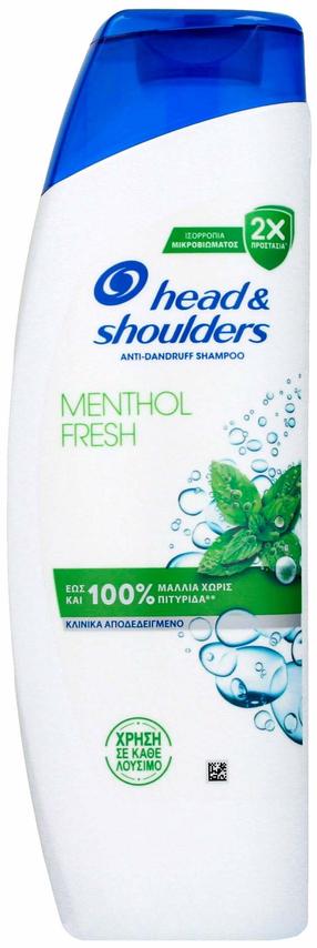 Šampūnas Head&Shoulders Anti-Dandruff Menthol Fresh, 300 ml