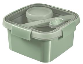 Pārtikas trauks Curver Smart Eco Lunch 0800950Q19, 1.1 l, 16.2 cm x 16.2 cm, zaļa krās.