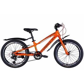 Vaikiškas dviratis, vaikų Formula, juoda sp./oranžinė sp., 11", 20"