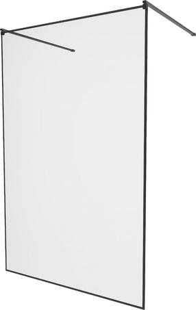 Dušo sienelė Mexen Kioto 800-110-002-70-70, 110 cm x 200 cm, juoda sp./grūdintas