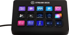 Transliavimo pultas Elgato Stream Deck MK.2, juoda