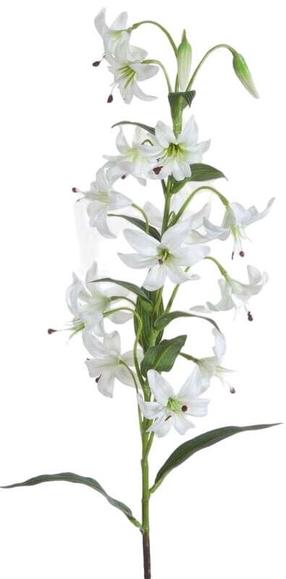 Dirbtinė gėlė Natu 383, balta sp., 83 cm