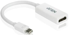 Adapteris Aten Mini DisplayPort to HDMI VC980-AT Mini Display port male, HDMI female, 0.2 m, balta sp.