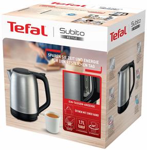 Elektrinis virdulys Tefal KO5S0DE0, 1.7 l, sidabro sp.