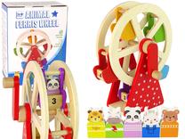 Lavinimo žaislas Animal Ferris Wheel, 30 cm, įvairių spalvų