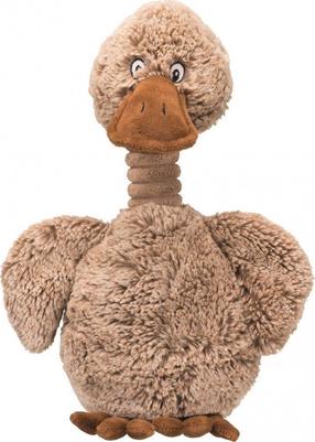 Игрушка для собаки, плюшевый Trixie Duck 35885, светло-коричневый цв.