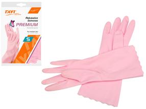Cimdi gumija Simple Solution Premium 00941, pieaugušajiem, rozā krās., S, 2 gab.
