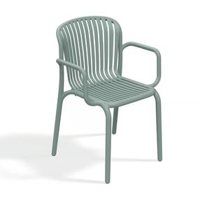Lauko kėdė Ferne Brene, žalia sp., 53 cm x 57.5 cm x 82.5 cm