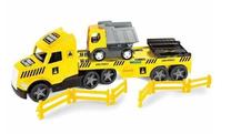  Statybos transporto priemonės Wader Magic Truck 36420, juoda sp./geltona sp.