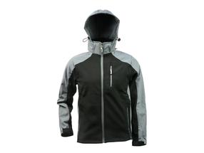 Darba jaka vīriešu Tvardy Softshell T01103, melna krās./pelēka krās., S izmērs