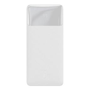 Nešiojamas įkroviklis (Power bank) Baseus, 20000 mAh, balta sp.