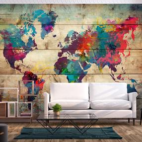 Fototapete Artgeist Multicolored Nature, 245 cm x 350 cm