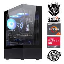 Stacionarus kompiuteris Intop Ryzen 7 5700X, 2500 GB, DDR4 32 GB, SSD+HDD 500 GB 2 TB, AMD Radeon RX 580 8 GB GDDR5