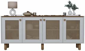 Консольный стол Kalune Design Bohemian, белый с оттенком цв., 40 см x 180 см x 75 см
